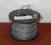 Kabel teflonowy srebrzony 80 m 19 x 0,15mm
