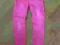 Spodnie rurki z lycrą roz. 122 neon Reserved