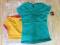 BLUZKI KOSZULKI DAMSKIE BAWEŁNA 10 SZT NOWE 13 ZŁ
