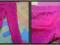 legginsy różowe 104