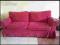 IKEA EKTORP Sofa dwuosobowa,czerwona sztruks