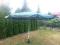 PARASOL OGRODOWY 4 M ALUMINIOWY Z KORBKĄ 2 KOLORY