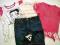9-10L 134/140 OLD NAVY SPODENKI 3XBLUZKI STAN BDB