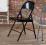 HABITAT  KRZESŁO MACADAM SKŁADANE METALOWE CZARNE