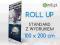 ROLLUP STOJAK REKLAMOWY 100x200cm WYSOKA JAKOŚĆ