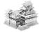NOWOŚĆ! Model 3D Metal Earth Zamek Himeji _Sklep_