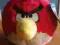 ANGRY BIRDS  MASKOTKA 13 cm DŹWIĘKI CZERWONA