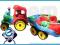 HEMAR Traktor z przyczepą i klockami K3