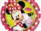TALERZYKI PAPIEROWE 8 szt  20 cm MINNIE disney