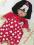 DISNEY*rampers z MYSZKĄ MINNIE*81-86 cm(12-18 m-cy