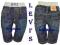 LEVI'S miękki jeans NA GUMIE logo wygodne 62