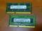 SAMSUNG 3GB (2+1GB) PC3 8500S  LAPTOP FV