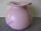 ŚLICZNY CERMICZNY WAZON - DELIKATNY RÓŻ