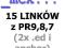 POZYCJONOWANIE - 15 linków z PR9,8,7  2x.edu
