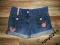 ***DENIM***ŚWIETNE SPODENKI ROZM.146 CM