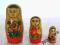 *** MATRIOSZKI - Rosja - 3 sztuki ZSRR CCCP ***