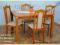ada-meble BOSTON stół 80x120/150 4 krzesła  NOWOŚĆ