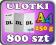 Ulotki składane A4 3xDL 800szt 250g PROJEKT GRUBE!