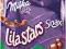 MILKA LILA STARS SNACK ORZECH I CHRUPKI 170G