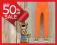 :O) Rurki - Legginsy __JETT NEON__98/104__orange