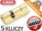 WKŁADKA ABUS Mosiądz 30/60 KLASA C ATEST 5 KLUCZY!