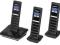 Telefon SLIM, 3 słuchawki sekretarka menu j.POLSKI