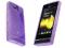S-Line violet elastyczne etui Sony Xperia U +folia