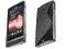 Czarne elastyczne etui S-Line Sony Xperia P +folia