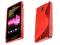 Red elastyczne etui S-Line Sony Xperia Sola +folia
