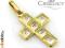 ZłOTY krzyżyk ZA1359 alleZloto_pl
