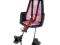 Bobike fotelik na rower MAXI Waga 9-22 kg różowy