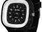 HIT - Zegarek Jelly Watch - FLOWER - CZARNY