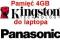 Pamięć 4GB Kingston DDR3 do laptopa Panasonic