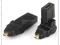 Adapter Łącznik Obrotowy HDMI - Micro HDMI   F / M