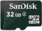 Karta pamięci microSDHC SanDisk, 32 GB, class 2