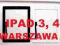 IPAD 3 4 DIGITIZER+SZYBA+KLEJ+HOME BIAŁY CZARNY !!