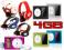 SPORTOWE MP3 4GB ODTWARZACZ MUZYCZNY + słuchawki