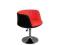 Fotel czarno-czerwony HC8637