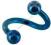 Kolczyk do ciała spirala twister 1.2/8/3mm