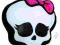 Monster High pluszowa poduszka czaszka - 36 cm