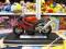 MOTOR APRILIA WELLY 1:18 MOTOCYKL CZERWONY METAL