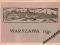 WARSZAWA - VARSOVIA - 1581 ROK - DRZEWORYT