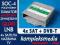DSE SOC-4 masztowy sumator CATV/SAT dla QUAD LNB