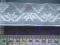 koronka dziana biel śmietankowa szer.35mm