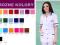 50 żakiet fartuch medyczny odzież medyczna kolory