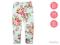 Jacadi Paris KWIATOWE legginsy mint 2+