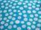 SALE Tkanina POLAR KROPKI 150x100cm # F 1716a
