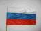 FLAGA ROSJA 50x80 cm PĘTELKA - GAJA