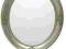 Lustro owalne w srebrnej ramie classic retro