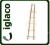 Podpora drabinka bambusowa - wys.90 cm - 10 szt.